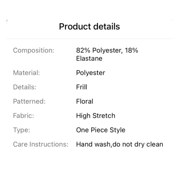 One Piece Swimsuit with Ruffled V-Neck with Open Back - Picture 9 of 15